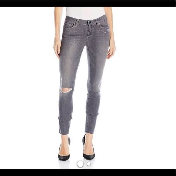 Paige Verdugo Ankle Skinny in Stone Dust size 27 - Picture 1 of 9